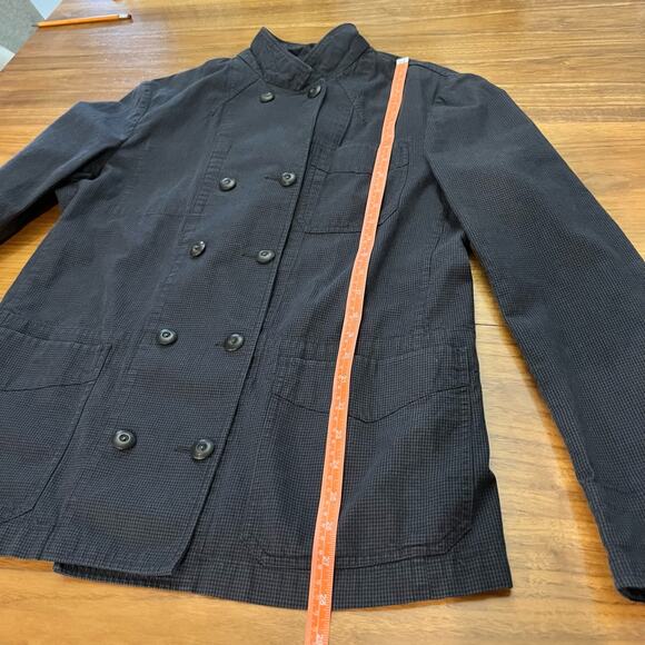 AllSaints Spitalfields Exert Jacket Size 42 Unisex Gray Houndstooth Shacket - Picture 9 of 12